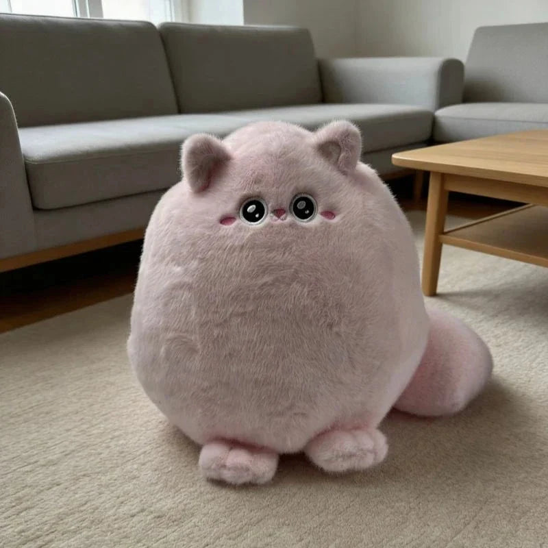 Round Chubby Cat Angel Plush — image 11