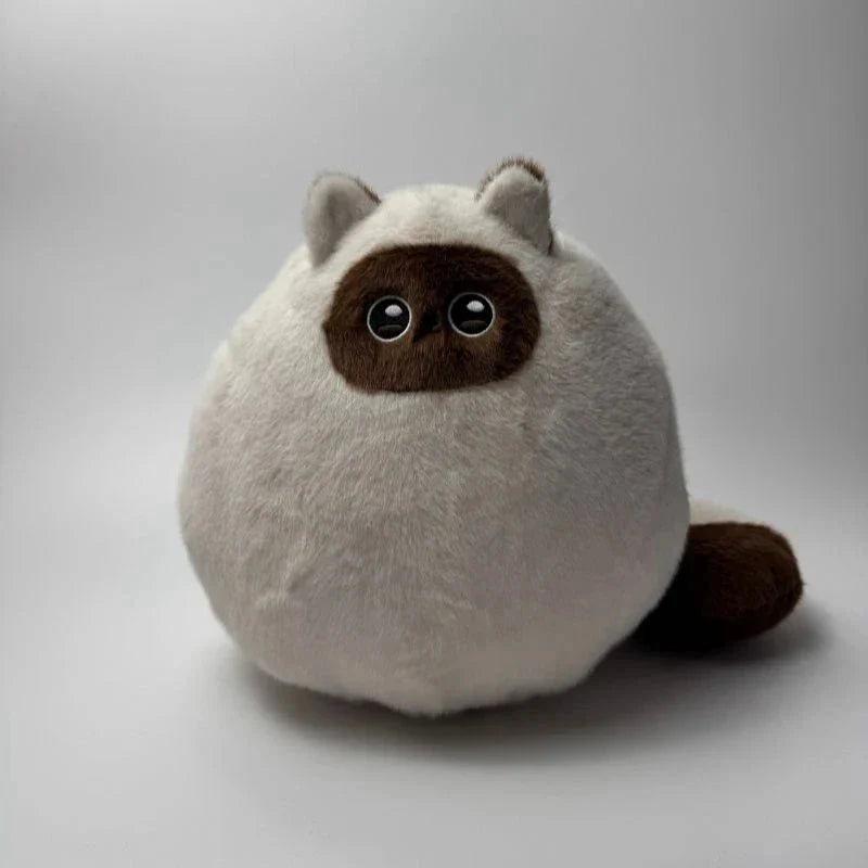 Round Chubby Cat Angel Plush — image 6