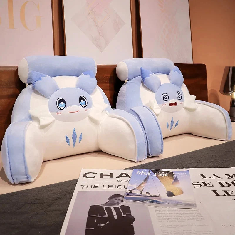 Sofi the Cute Baby Blue Hybrid Dragon Cushion Seat — image 10