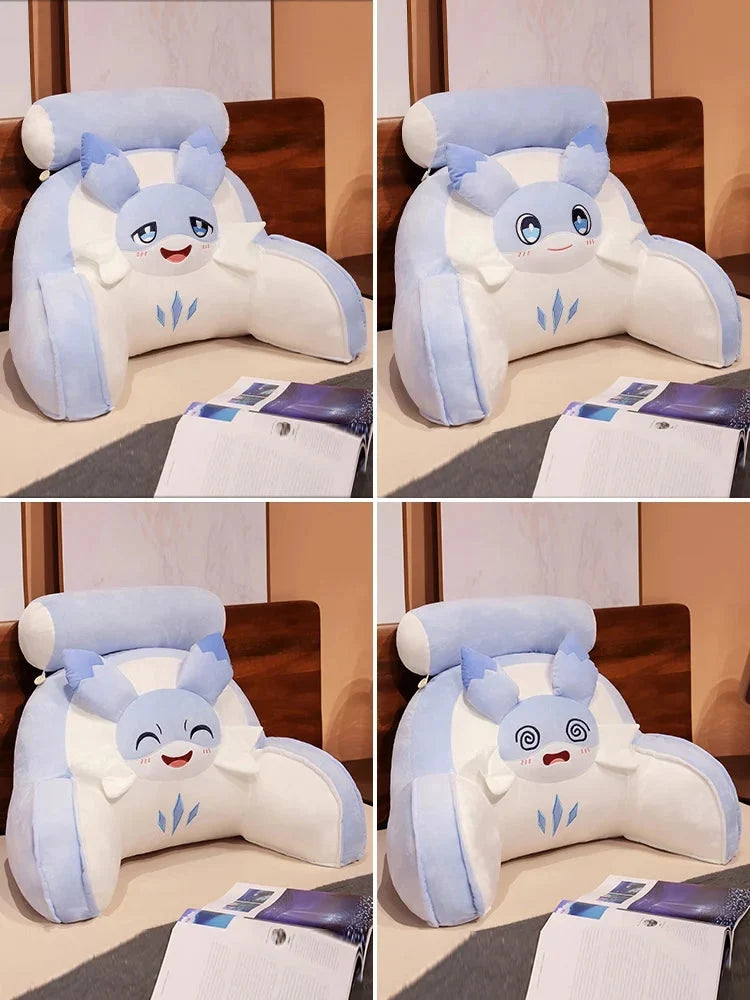 Sofi the Cute Baby Blue Hybrid Dragon Cushion Seat — image 12