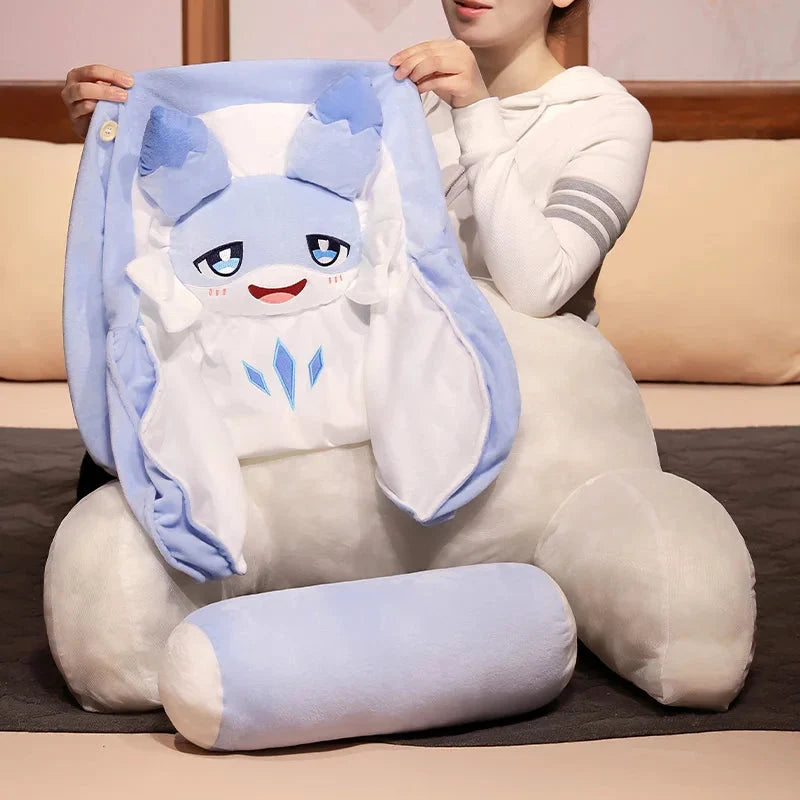 Sofi the Cute Baby Blue Hybrid Dragon Cushion Seat — image 8