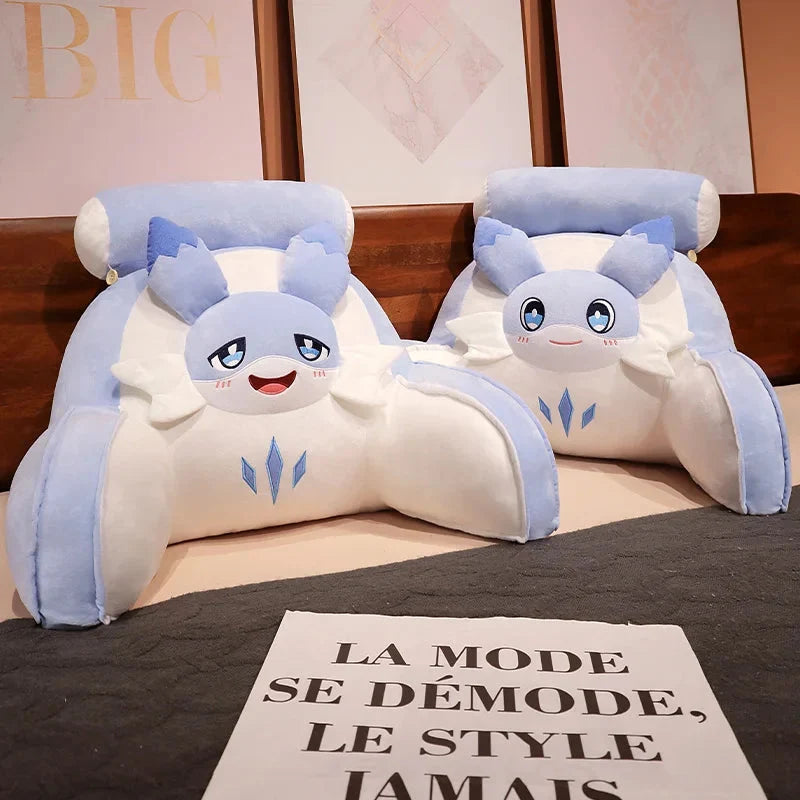 Sofi the Cute Baby Blue Hybrid Dragon Cushion Seat — image 11