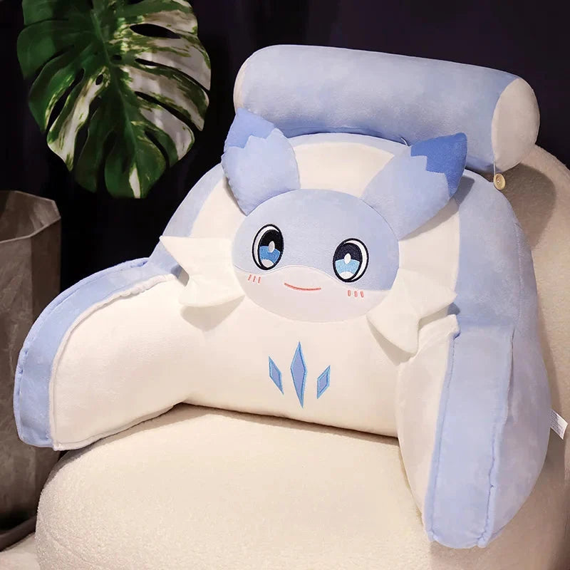 Sofi the Cute Baby Blue Hybrid Dragon Cushion Seat — image 13
