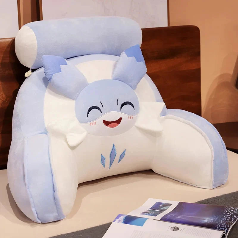 Sofi the Cute Baby Blue Hybrid Dragon Cushion Seat — image 5