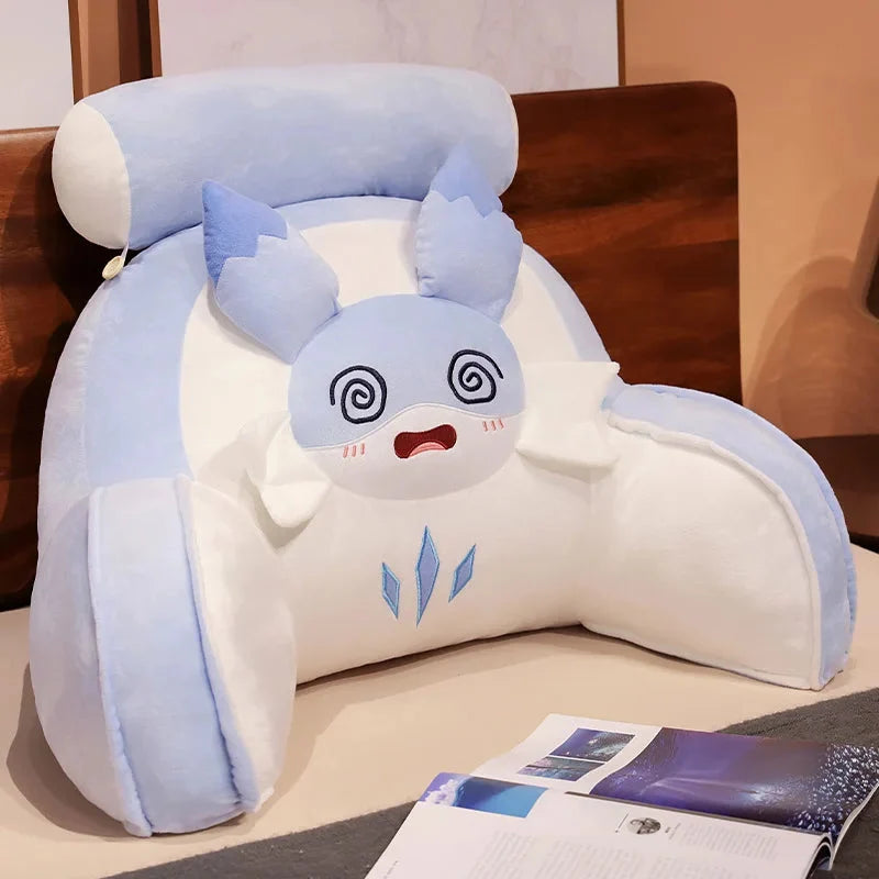 Sofi the Cute Baby Blue Hybrid Dragon Cushion Seat — image 4