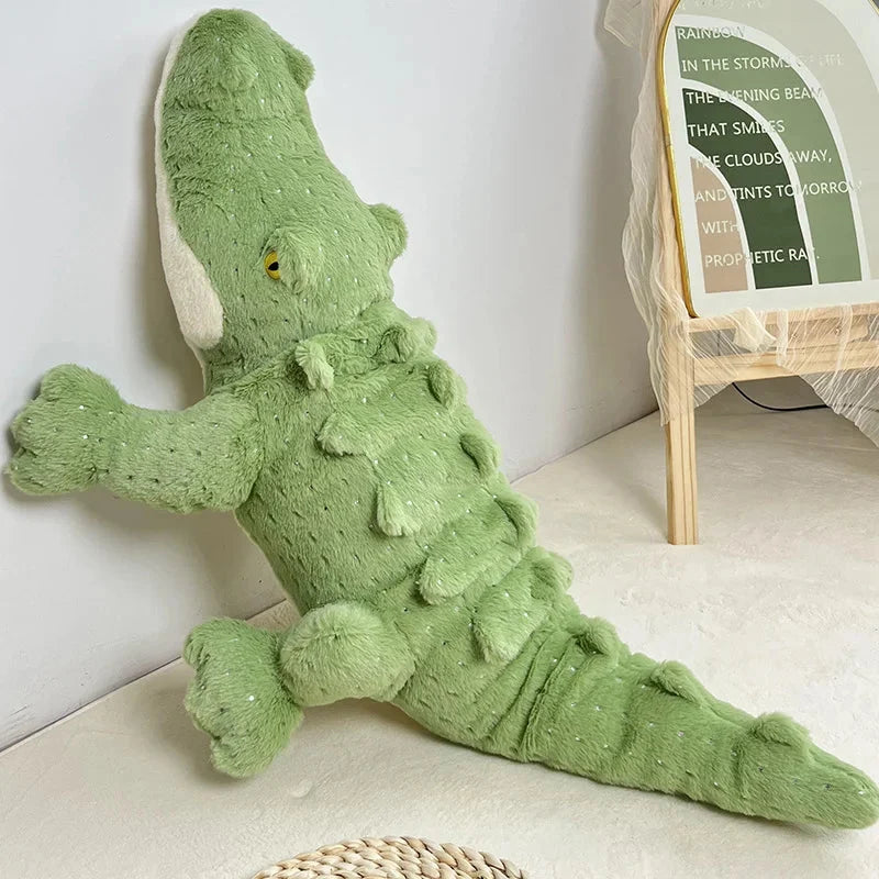 Soft Fluffy Green Crocodile Plush Toy — image 15