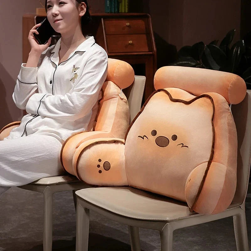 Squishy Bread Cat Dog Bear Resting Cushion Pillow Seat — image 10