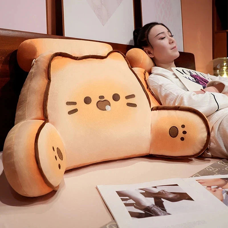 Squishy Bread Cat Dog Bear Resting Cushion Pillow Seat — image 2