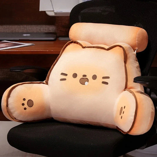 Squishy Bread Cat Dog Bear Resting Cushion Pillow Seat — image 1