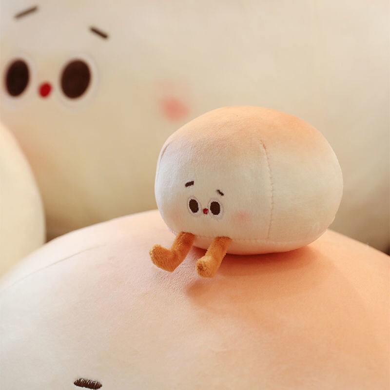 Steamed Round Stuffed Bao Bun Plushie — image 7