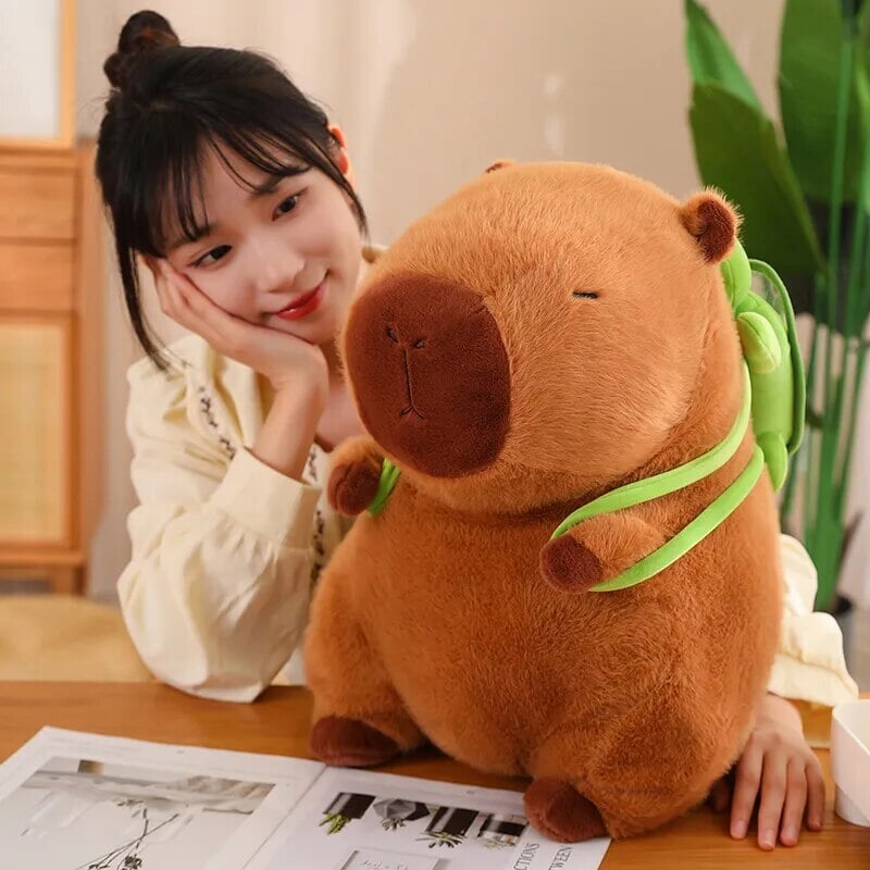 The Adorable Capybara Turtle Back Pack Plushies — image 14