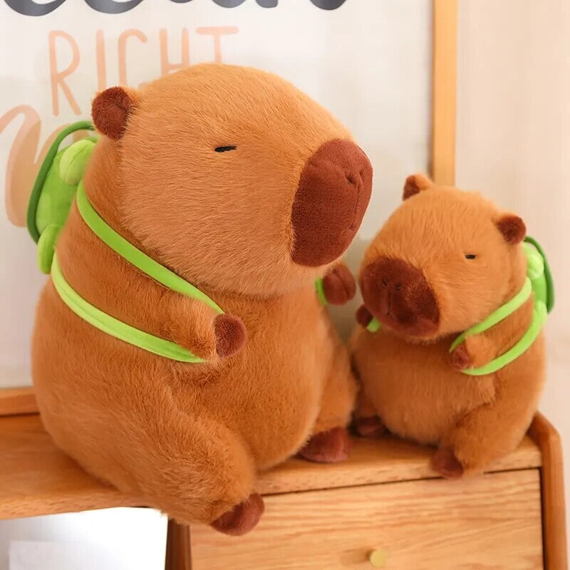 The Adorable Capybara Turtle Back Pack Plushies — image 18