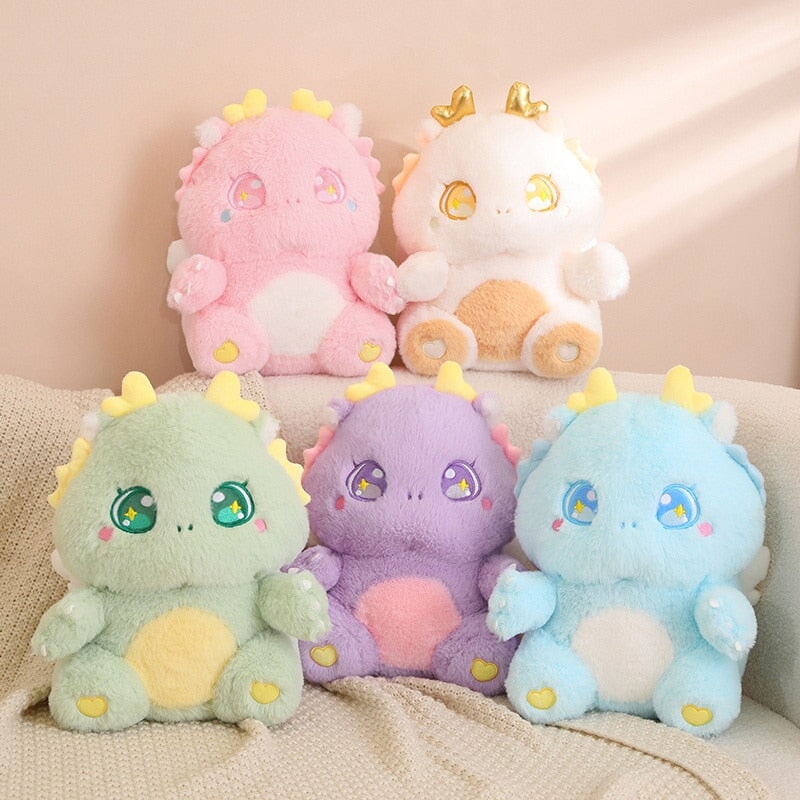 The Fluffy Baby Dragon Plush Family — image 2