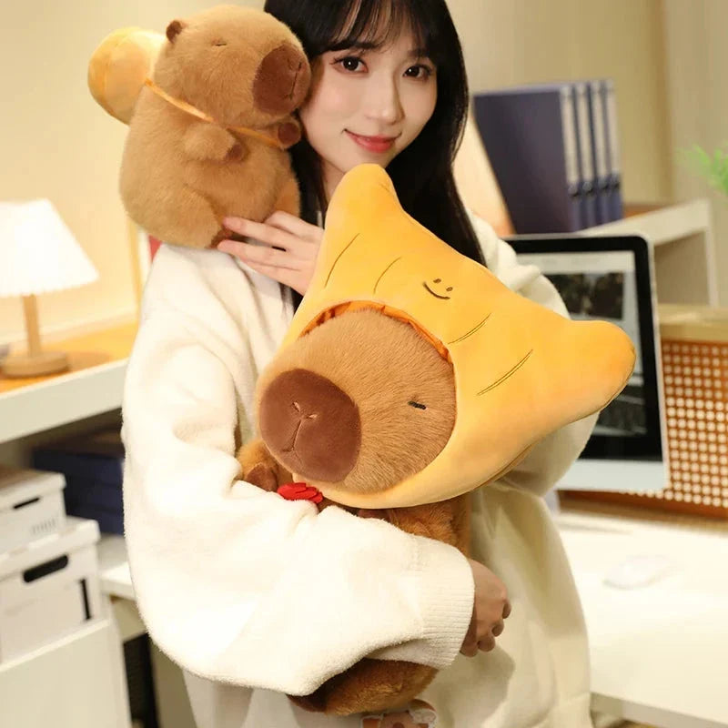 Toasted Croissant Capybara Plushies — image 11