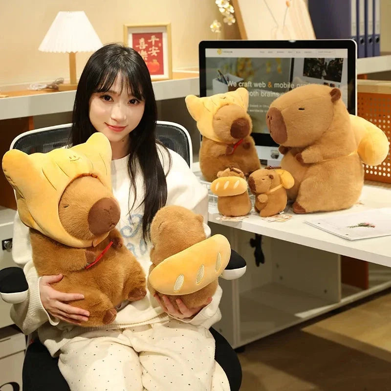 Toasted Croissant Capybara Plushies — image 9