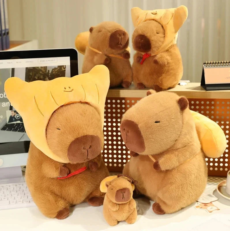 Toasted Croissant Capybara Plushies — image 2