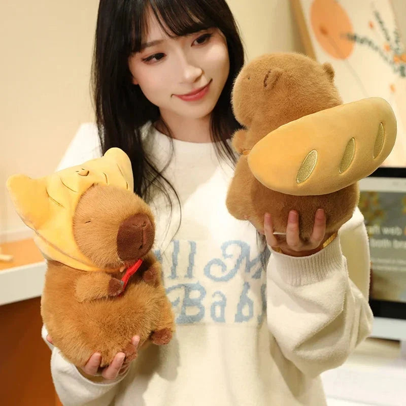 Toasted Croissant Capybara Plushies — image 15