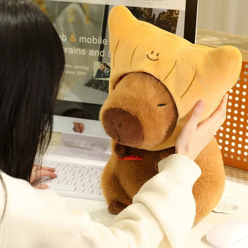 Toasted Croissant Capybara Plushies — image 10