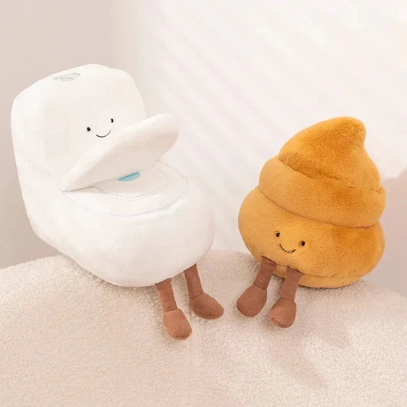 Toilet Buddies Poop Tissue Plunger Plushie Collection — image 2