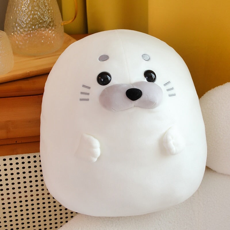 White Blue Baby Seal Plushies — image 14