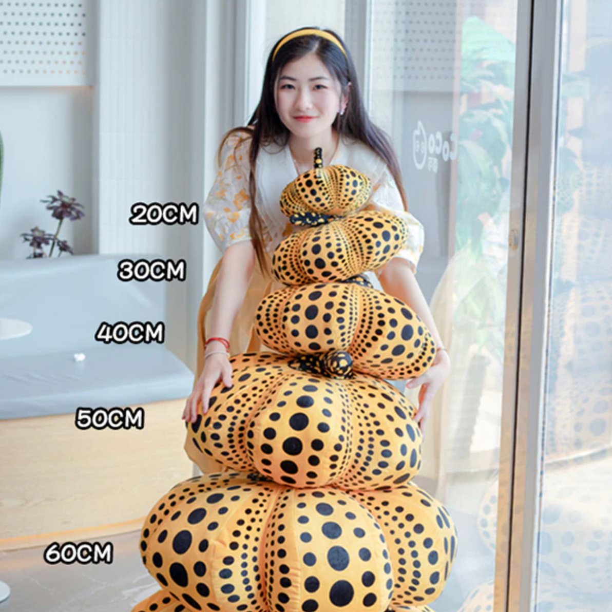 Yayoi Kusama Halloween Pumpkin Plushies — image 4