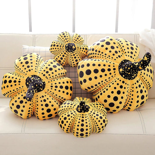 Yayoi Kusama Halloween Pumpkin Plushies — image 1