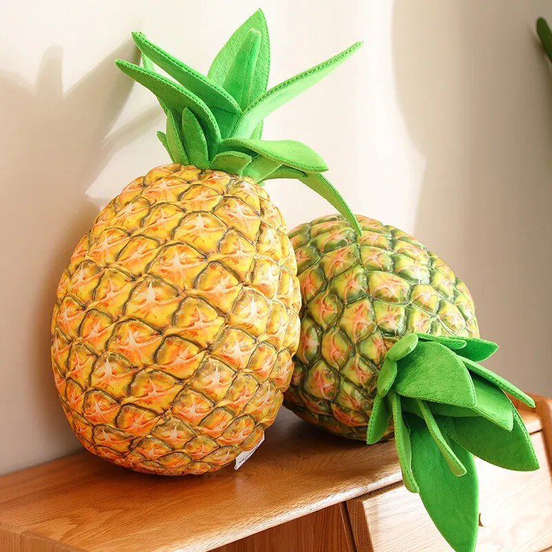 Lifelike Pineapple Plushie, Two Styles, 19" | 48 cm — image 3