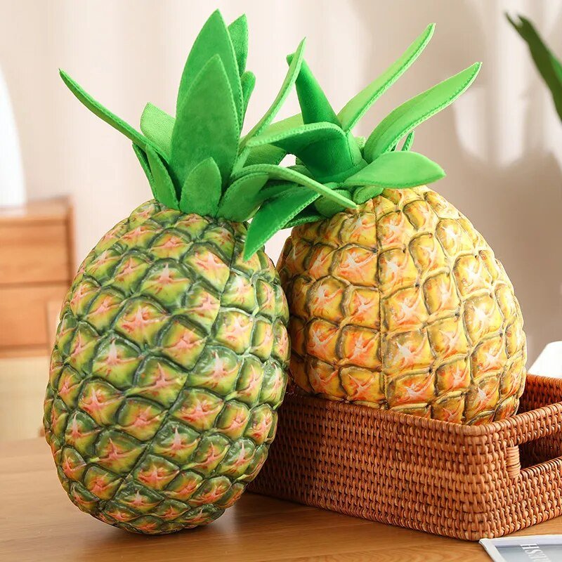 Lifelike Pineapple Plushie, Two Styles, 19" | 48 cm — image 7