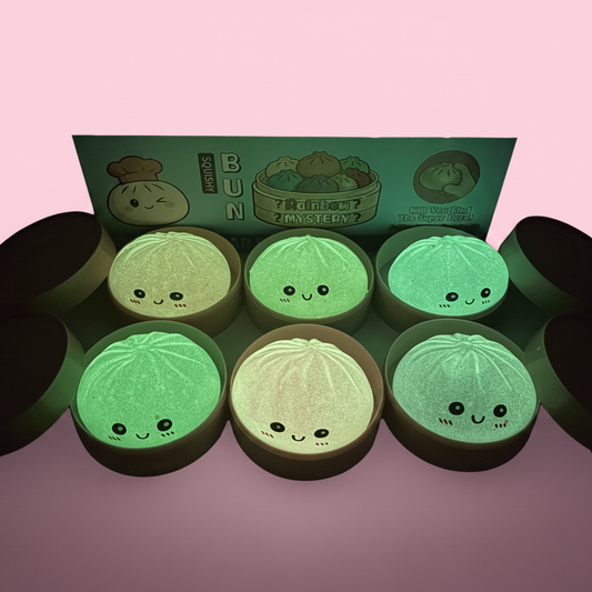 Glow in the Dark Squishy Bun