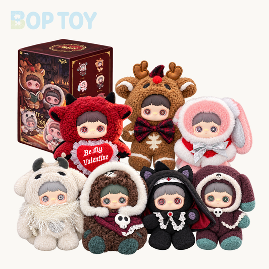 MayMei Winter Weirdness Plush Blind Box — retail packaging and possible styles; actual contents depend on the selected option