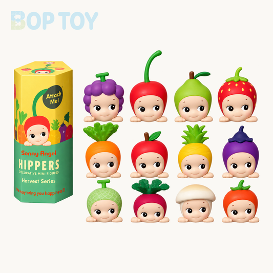 Sonny Angel Hippers Harvest Series Figurine — retail packaging and possible styles; actual contents depend on the selected option