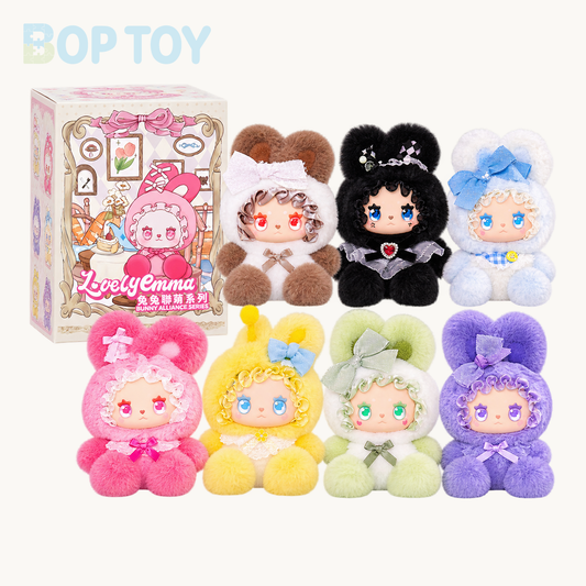 LOVELY EMMA Bunny Alliance Series Blindbox — retail packaging and possible styles; actual contents depend on the selected option
