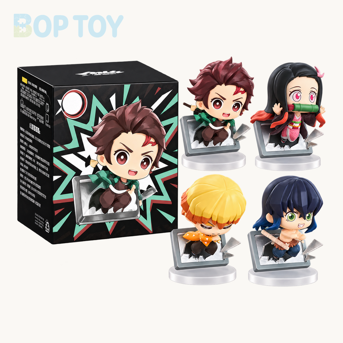 Demon Slayer: Kimetsu no Yaiba Dimension Break Series Figure Blind Box — retail packaging and possible styles; actual contents depend on the selected option