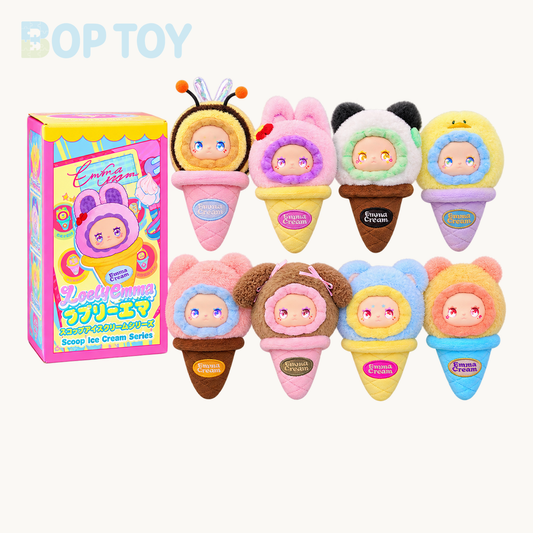 LOVELY EMMA Scoop Ice Cream Series Blindbox — retail packaging and possible styles; actual contents depend on the selected option