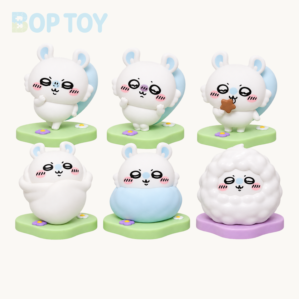 Chiikawa GPSBOX MOMONGA FIGURE Collection Blindbox — retail packaging and possible styles; actual contents depend on the selected option