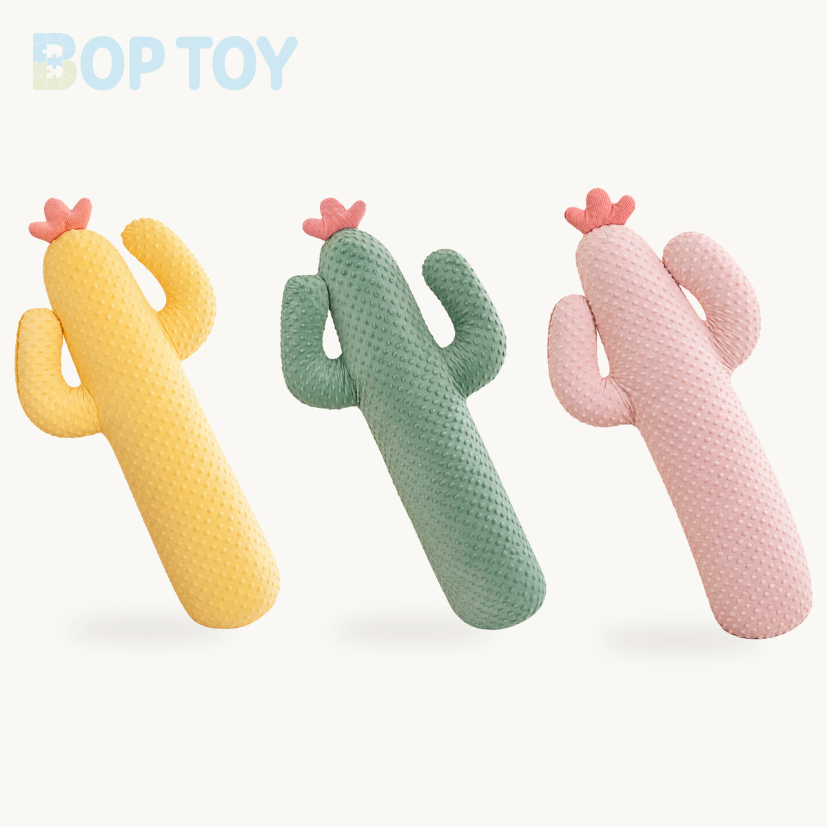 Cactus Body Pillow – 8-59" | 20-150 cm product selection on a cream background