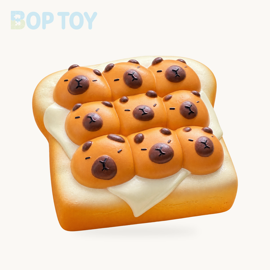 Slow Rising Squishy Capybara Stress Relief Decompression Toy product selection on a cream background