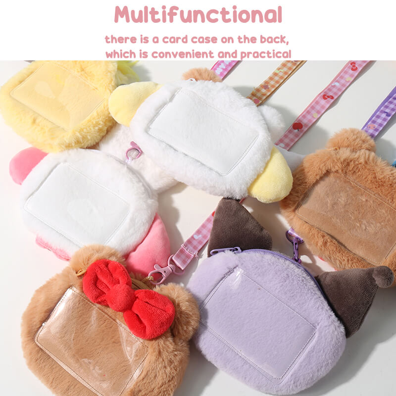 Sanrio Otomodachi Kigurumi Plushie Purse with Card Case — image 2