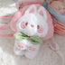 peach rabbit bag