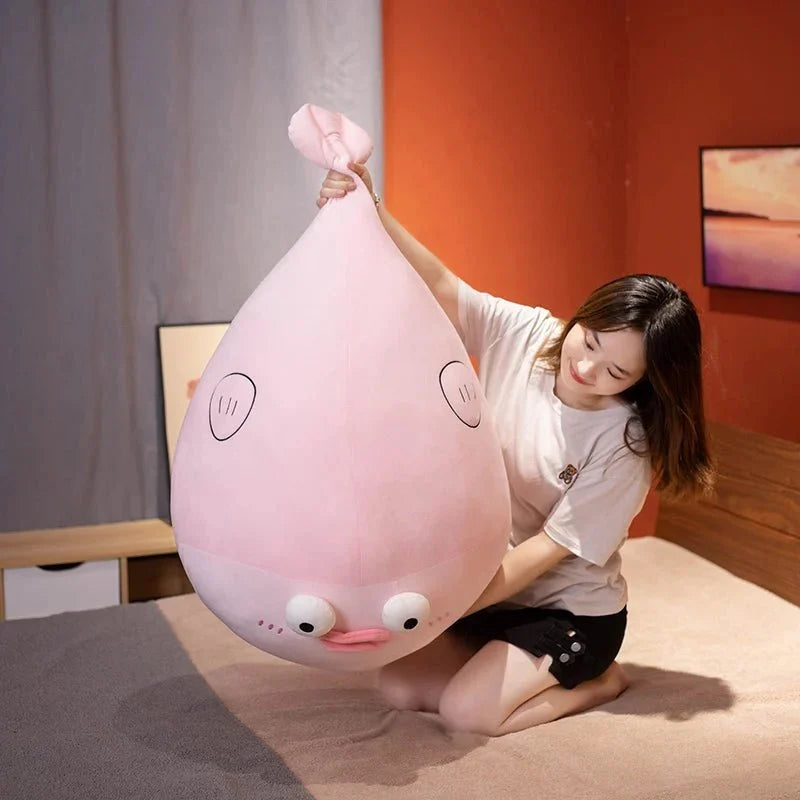 Plump Jumbo Puffer Fish Plushie, 12-35" | 30-90 cm — image 2