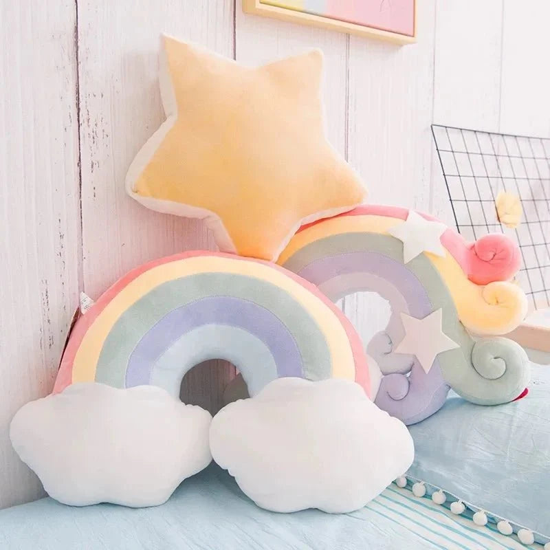 Plush Pastel Marshmallow Throw Pillows, 23 Designs — image 2