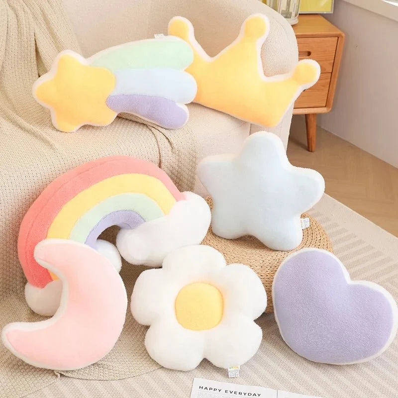 Plush Pastel Marshmallow Throw Pillows, 23 Designs — image 3