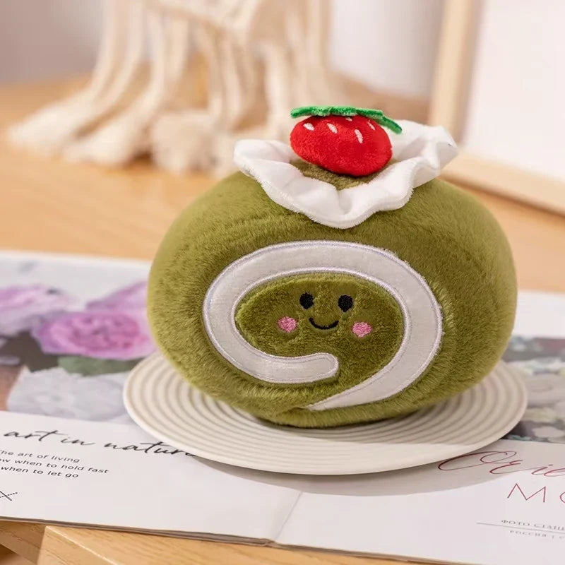Plush Strawberry Cake Roll – Sweet, Squishy, and Oh-So-! — image 6