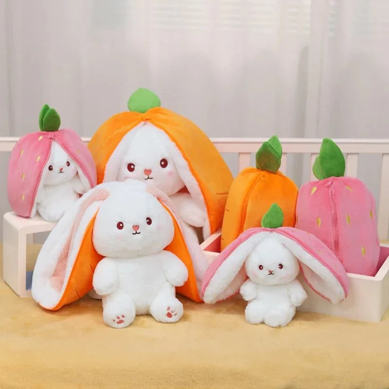 Plushie 2-in-1 Bunny Hiding in Fruit, Six Fruits, 7-10" | 18-25 cm — image 6