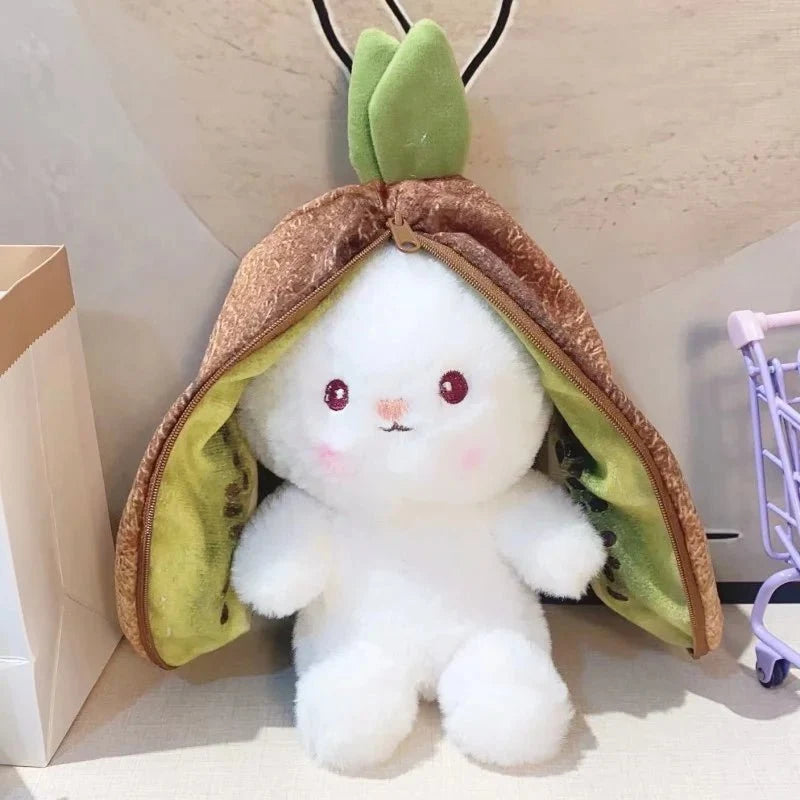 Plushie 2-in-1 Bunny Hiding in Fruit, Six Fruits, 7-10" | 18-25 cm — image 4