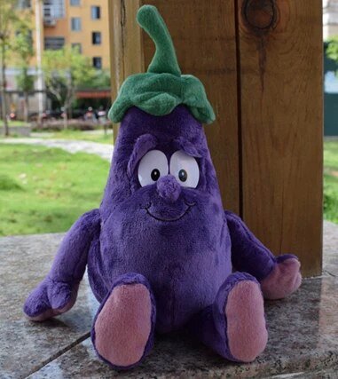Plushie Assorted Fruit and Veggie Plushies, 10" | 25 cm — image 19