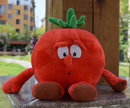 Plushie Assorted Fruit and Veggie Plushies, 10" | 25 cm — image 2