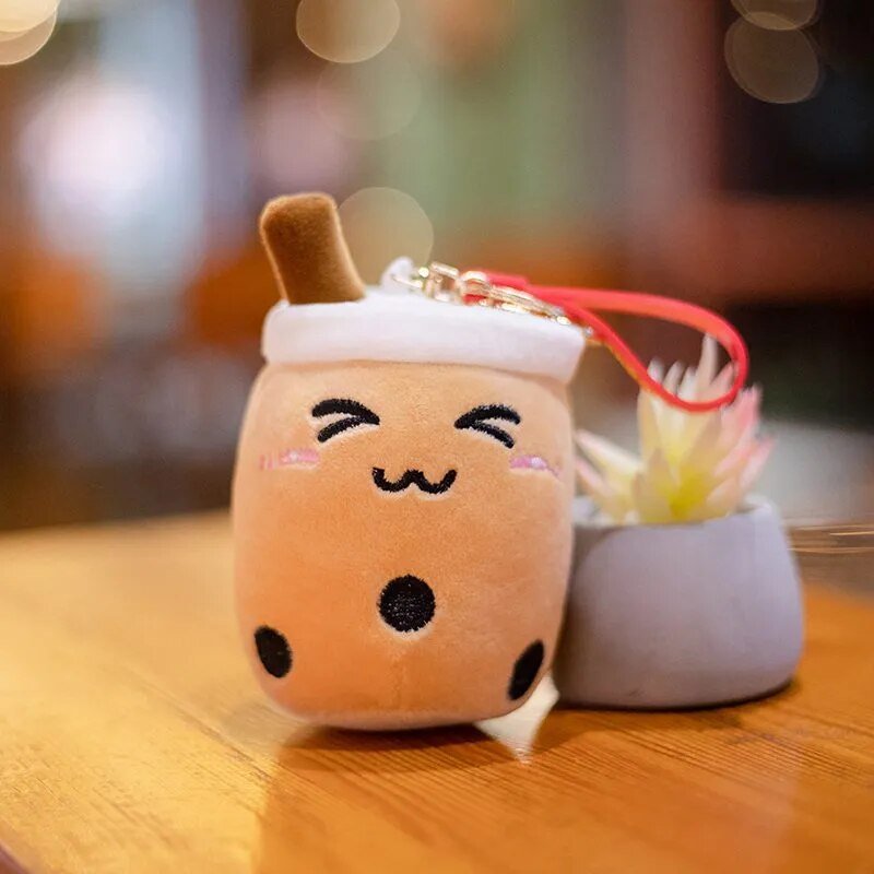 Plushie Bubble Tea Keychain, 12 Varieties, 4" | 10 cm — image 4