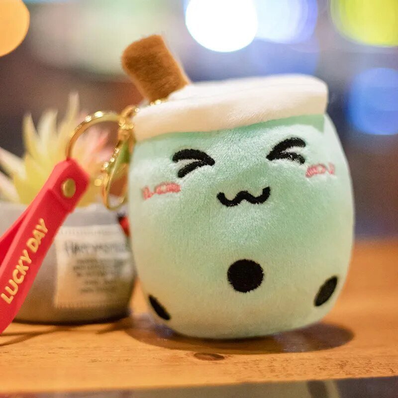 Plushie Bubble Tea Keychain, 12 Varieties, 4" | 10 cm — image 2