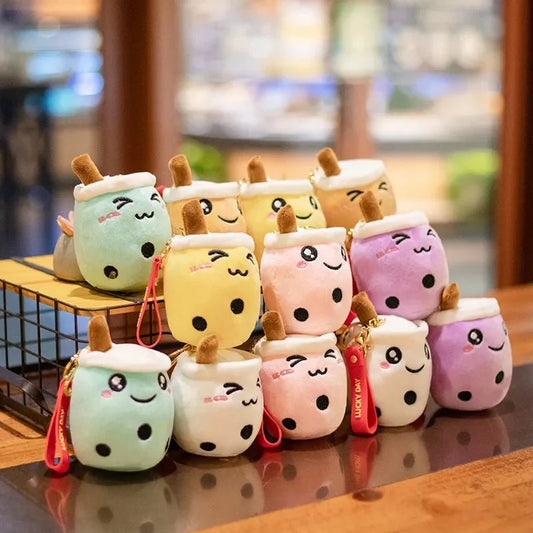 Plushie Bubble Tea Keychain, 12 Varieties, 4" | 10 cm — image 1